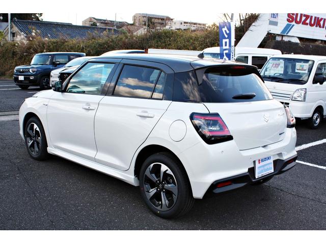 スイフト ハイブリッドMZ ディスプレイオーディオ(Bluetooth・アップルカープレイアンドロイトオート) 新車保証付き 衝突被害軽減ブレーキ LEDヘッドライト&フォグランプ 運転席&助手席シートヒーター 電動パーキング(53枚目)