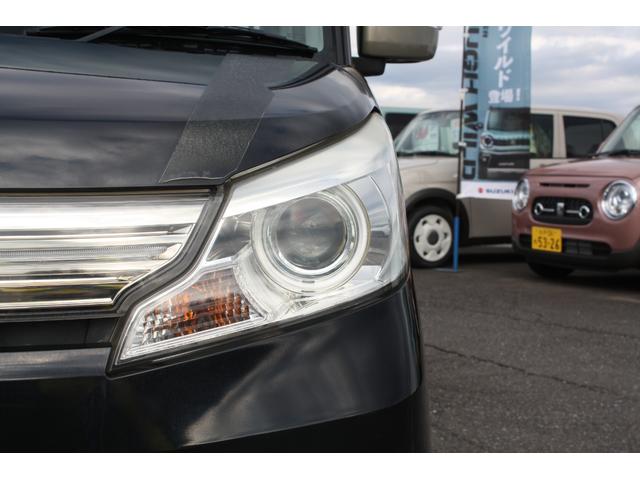 スペーシアカスタム Jスタイル ナビ(TV CD)Bカメラ 両側パワスラ ディスチャージヘッドライト 運転席&助手席シートヒーター スマートキー(スペア有)ステアリングオーディオスイッチ フルオートエアコン レーダーブレーキサポート(46枚目)