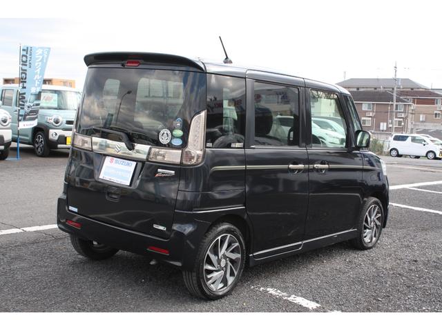 スペーシアカスタム Jスタイル ナビ(TV CD)Bカメラ 両側パワスラ ディスチャージヘッドライト 運転席&助手席シートヒーター スマートキー(スペア有)ステアリングオーディオスイッチ フルオートエアコン レーダーブレーキサポート(55枚目)