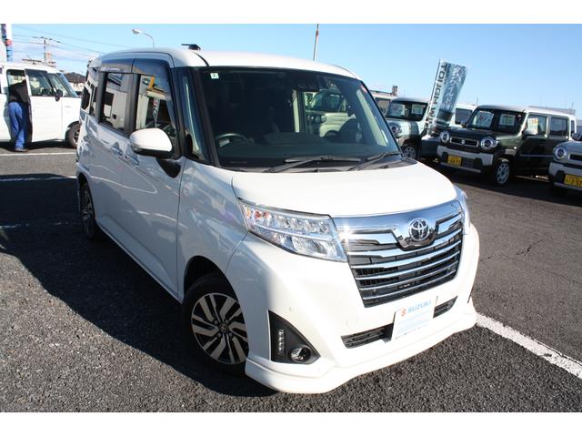 ルーミー カスタムG ナビ(フルセグTV Bluetooth DVD) Bカメラ ETC ドライブレコーダー 両側パワースライドドア 衝突被害軽減ブレーキ 運転席&助手席シートヒーター クルーズコントロール スマートキー(50枚目)