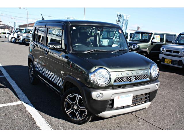 ハスラー Ｘターボ　ナビ（ＴＶ　Ｂｌｕｅｔｏｏｔｈ　ＤＶＤ）　バックカメラ　ドライブレコーダー　ＨＩＤヘッドライト　運転席シートヒーター　衝突被害軽減ブレーキ　スマートキー　フルオートエアコン　禁煙車　純正アルミホイール（61枚目）