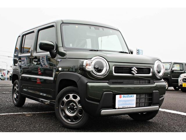 ハスラー ハイブリッドＧ　新車保証付き　衝突被害軽減ブレーキ　ＬＥＤヘッドライト　運転席シートヒーター　追従機能付きクルーズコントロール　ステアリングオーディオスイッチ　フルオートエアコン　スマートキー（スペア有り）（7枚目）