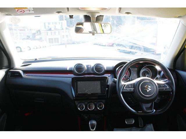 スイフトスポーツ ベースグレード　ナビ（Ｂｌｕｅｔｏｏｔｈ・ＴＶ・ＣＤ）ＥＴＣ　ＬＥＤライト　衝突被害軽減ブレーキ　運転席シートヒータ　スマートキ（スペア有り）　フルオートエアコン　クルーズコントロール　ステアリングオーディオスイッチ（7枚目）