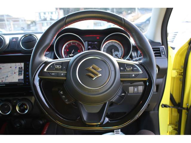 スイフトスポーツ ベースグレード　ナビ（Ｂｌｕｅｔｏｏｔｈ・ＴＶ・ＣＤ）ＥＴＣ　ＬＥＤライト　衝突被害軽減ブレーキ　運転席シートヒータ　スマートキ（スペア有り）　フルオートエアコン　クルーズコントロール　ステアリングオーディオスイッチ（10枚目）