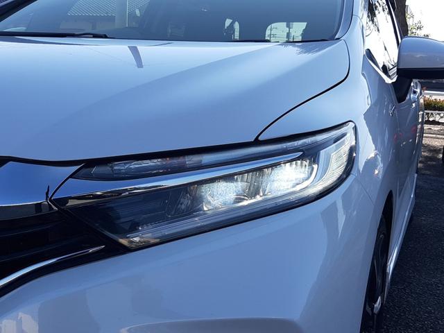 シャトル ハイブリッドX ホンダセンシング 無限アルミ ワンオーナー 禁煙車 純正8型ナビ バックモニター シートヒーター ビルトインETC LEDオートライト レーダークルコン パドルシフト デュアルエアコン フルセグ Bluetooth(50枚目)