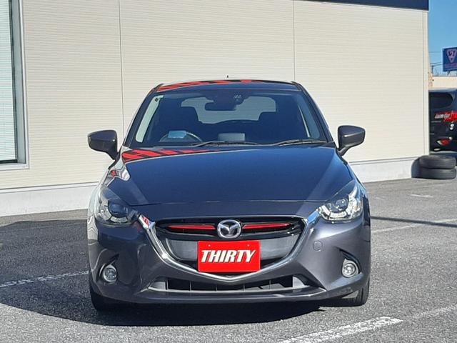 デミオ ＸＤツーリング　６速ＭＴ　ワンオーナー　Ｒスポイラー　純正ナビ　バックモニター　クルーズコントロール　ビルトインＥＴＣ　ＬＥＤ　アクティブドライビングディスプレイ　フォグランプ　純正アルミ（19枚目）