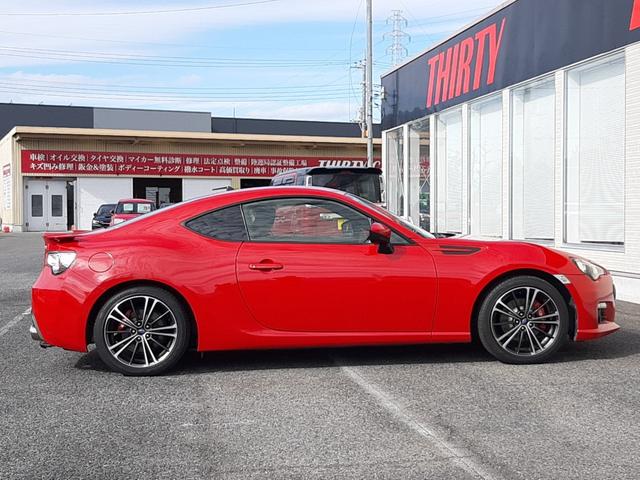 BRZ S 6速MT リアスポイラー CUSCOタワーバー 純正リヤアンダーディフューザー OHLINS車高調 HIDオートライト LEDアクセ KENWOODオーディオ デュアルエアコン ETC 車検R9/4(21枚目)