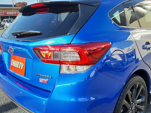 インプレッサスポーツ STIスポーツ STiフルエアロ 純正8インチナビ 禁煙車 アイサイトVer.3 セーフティープラス F/S/Rカメラ ETC2.0 レーダークルーズ ハンドル支援 SIドライブ nanoe付エアコン リアソナー(58枚目)