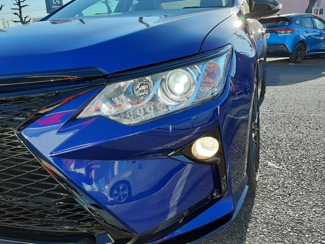 カムリ ハイブリッド　後期レクサスフェイスチェンジ　Ｚ．Ｓ．Ｓ．車高調　ＧＲヤリス用１８ＡＷ　ルーフグロスブラック塗装　禁煙車　純正ナビ　ｎａｎｏｅ付エアコン　ＥＴＣ　スマートキー２個　ＬＥＤオートライト　走行２．８万Ｋｍ（48枚目）