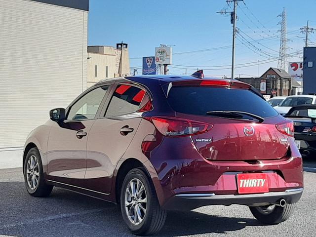 MAZDA2 XDプロアクティブ Sパッケージ 6速MT セーフティクルーズパッケージ マツダコネクト カープレイ対応 レーダークルーズ 360°ビューモニター ブラインドスポットモニター 前後ソナー LEDオートライト 前シートヒーター(25枚目)