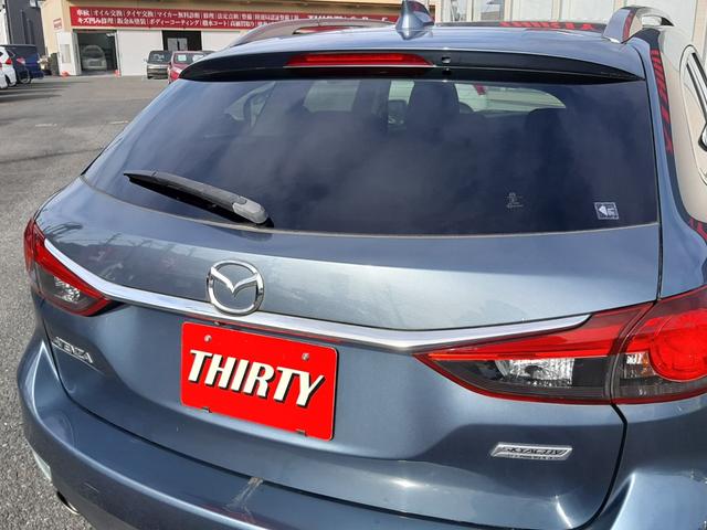 アテンザワゴン ＸＤ　６速ＭＴ　純正ナビ　バックモニター　ビルトインＥＴＣ　ＨＩＤオートライト　デュアルオートエアコン　フォグランプ　クルーズコントロール　ルーフレール　純正１９ｉｎアルミ　ドライブレコーダー（59枚目）