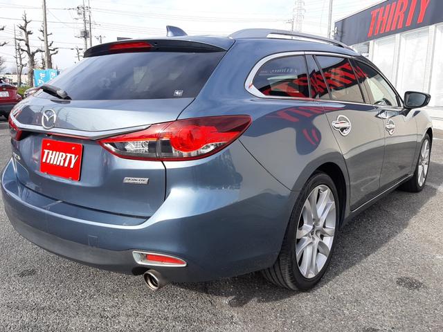 アテンザワゴン ＸＤ　６速ＭＴ　純正ナビ　バックモニター　ビルトインＥＴＣ　ＨＩＤオートライト　デュアルオートエアコン　フォグランプ　クルーズコントロール　ルーフレール　純正１９ｉｎアルミ　ドライブレコーダー（62枚目）