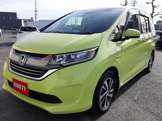 フリードハイブリッド ハイブリッド・Ｇホンダセンシング　３列６人乗　両側電動スライドドア　ＥＣＬＩＰＳＥドラレコ連動ナビ　レーダークルーズ　ハーフレザーシート　ＥＴＣ　ＬＥＤオートライト　レーンキープ　衝突軽減ブレーキ　スマートキー２個　走行１．９万Ｋｍ（57枚目）