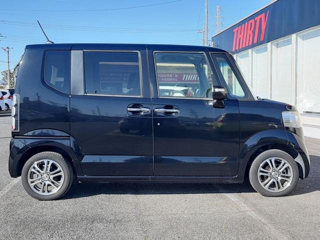 N-BOX G ターボSSパッケージ 特別仕様車 純正ナビ スマートキー 両側電動スライド バックモニター Bluetooth ETC HIDオートライト クルーズコントロール パドルシフト 革巻ステアリング 14インチアルミ(21枚目)