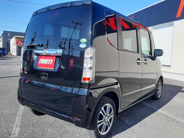 N-BOX G ターボSSパッケージ 特別仕様車 純正ナビ スマートキー 両側電動スライド バックモニター Bluetooth ETC HIDオートライト クルーズコントロール パドルシフト 革巻ステアリング 14インチアルミ(56枚目)