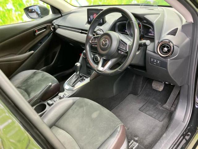 デミオ ＸＤツーリングＬパッケージ　純正　ＳＤナビ／衝突安全装置／車線逸脱防止支援システム／シート　ハーフレザー／パーキングアシスト　バックガイド／ドライブレコーダー　前後／ヘッドランプ　ＬＥＤ／ＥＴＣ／ＥＢＤ付ＡＢＳ　ドラレコ　記録簿（5枚目）
