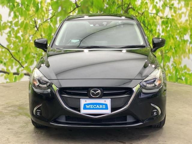 デミオ ＸＤツーリングＬパッケージ　純正　ＳＤナビ／衝突安全装置／車線逸脱防止支援システム／シート　ハーフレザー／パーキングアシスト　バックガイド／ドライブレコーダー　前後／ヘッドランプ　ＬＥＤ／ＥＴＣ／ＥＢＤ付ＡＢＳ　ドラレコ　記録簿（46枚目）