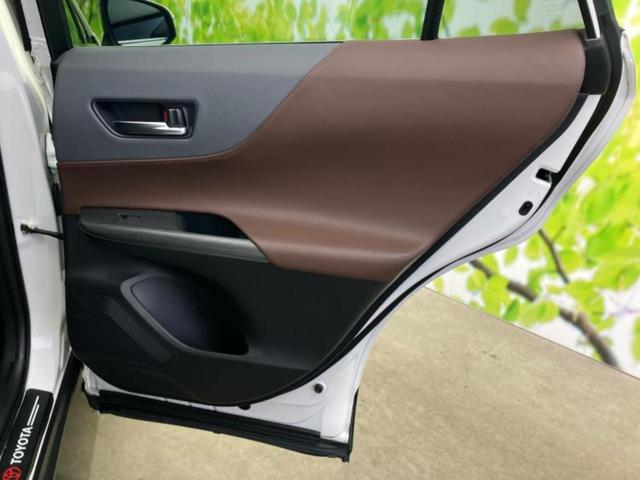 ハリアー Ｇ　新品タイヤ／純正エアロ／ディスプレイオーディオ＋ナビ８インチ／デジタルインナーミラー／衝突安全装置／車線逸脱防止支援システム／シート　ハーフレザー／パーキングアシスト　バックガイド　フルエアロ　記録簿（21枚目）