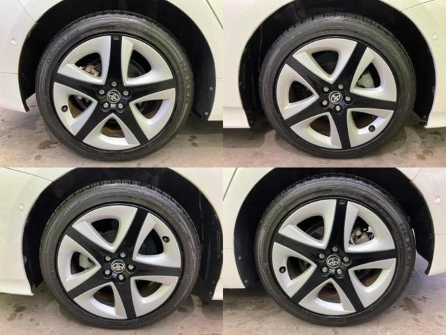 プリウス Ａツーリングセレクション　純正　９インチ　ＳＤナビ／トヨタセーフティセンス／シートヒーター／車線逸脱防止支援システム／シート　合皮／パーキングアシスト　自動操舵／ヘッドランプ　ＬＥＤ／Ｂｌｕｅｔｏｏｔｈ接続／ＥＴＣ　ＤＶＤ再生（52枚目）