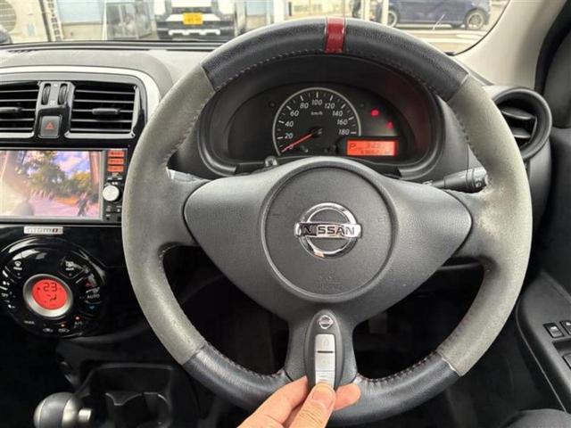 マーチ ニスモ 純正 SDナビ/ドライブレコーダー 前後/Bluetooth接続/ETC/EBD付ABS/横滑り防止装置/アイドリングストップ/バックモニター/フルセグTV/DVD/エアバッグ 運転席 バックカメラ(17枚目)