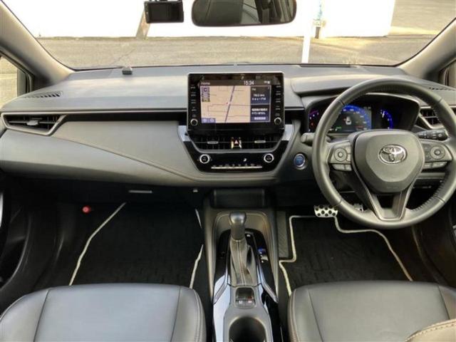 カローラツーリング ハイブリッドダブルバイビー 保証書/ディスプレイオーディオ9インチ/衝突安全装置/車線逸脱防止支援システム/シート ハーフレザー/ドライブレコーダー 前後/ヘッドランプ LED/USBジャック/Bluetooth接続 禁煙車(4枚目)