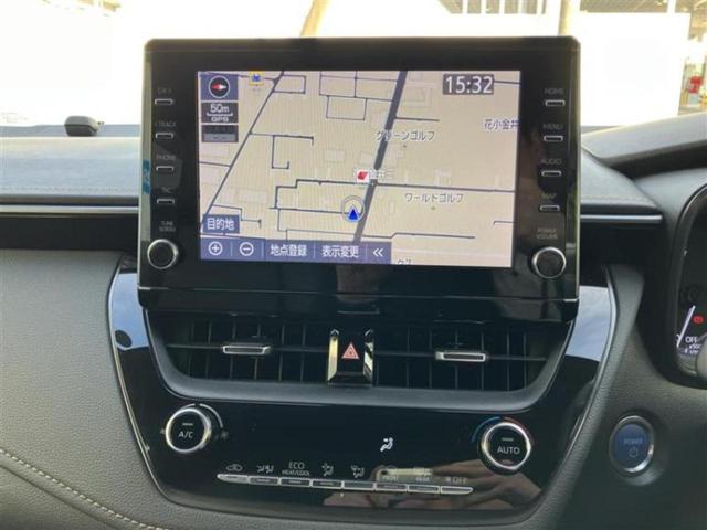 カローラツーリング ハイブリッドダブルバイビー 保証書/ディスプレイオーディオ9インチ/衝突安全装置/車線逸脱防止支援システム/シート ハーフレザー/ドライブレコーダー 前後/ヘッドランプ LED/USBジャック/Bluetooth接続 禁煙車(9枚目)