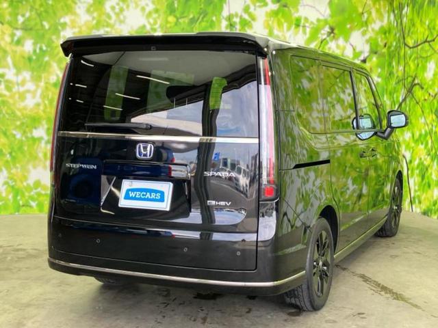 ステップワゴン eHEVスパーダ 新品タイヤ/保証書/純正 11インチ SDナビ/フリップダウンモニター 純正 10.1インチ/衝突安全装置/両側電動スライドドア/シートヒーター/車線逸脱防止支援システム/シート ハーフレザー ETC(3枚目)