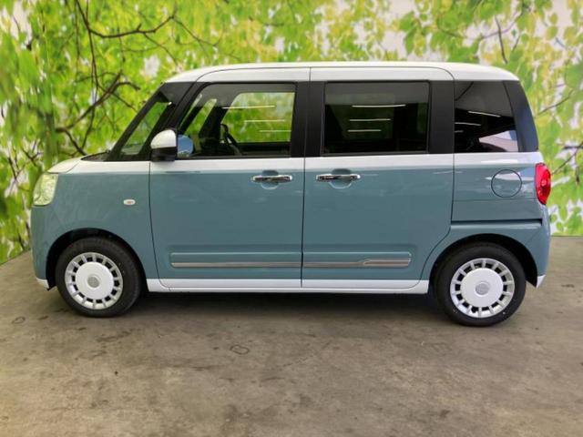 ムーヴキャンバス ストライプスG 保証書/ディスプレイオーディオ9インチ/スマートアシスト(トヨタ・ダイハツ)/両側電動スライドドア/シートヒーター 前席/車線逸脱防止支援システム/登録済未使用車/ヘッドランプ LED バックカメラ(2枚目)