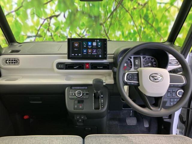 ムーヴキャンバス ストライプスG 保証書/ディスプレイオーディオ9インチ/スマートアシスト(トヨタ・ダイハツ)/両側電動スライドドア/シートヒーター 前席/車線逸脱防止支援システム/登録済未使用車/ヘッドランプ LED バックカメラ(4枚目)