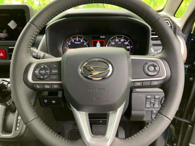 ムーヴ ＲＳ　保証書／スマートアシスト（トヨタ・ダイハツ）／両側電動スライドドア／パノラマモニター／車線逸脱防止支援システム／登録済未使用車／ヘッドランプ　ＬＥＤ／ＵＳＢジャック／横滑り防止装置　ターボ　禁煙車（10枚目）