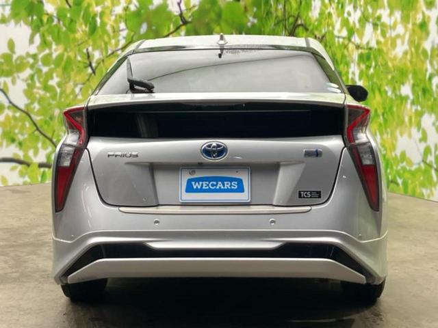 プリウス Ｓセーフティプラス　新品タイヤ／モデリスタエアロ／保証書／純正　９インチ　メモリーナビ／トヨタセーフティセンス／車線逸脱防止支援システム／パーキングアシスト　自動操舵／ヘッドランプ　ＬＥＤ／Ｂｌｕｅｔｏｏｔｈ接続　禁煙車（47枚目）