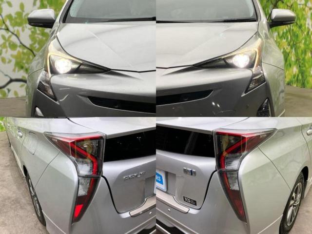 プリウス Ｓセーフティプラス　新品タイヤ／モデリスタエアロ／保証書／純正　９インチ　メモリーナビ／トヨタセーフティセンス／車線逸脱防止支援システム／パーキングアシスト　自動操舵／ヘッドランプ　ＬＥＤ／Ｂｌｕｅｔｏｏｔｈ接続　禁煙車（53枚目）