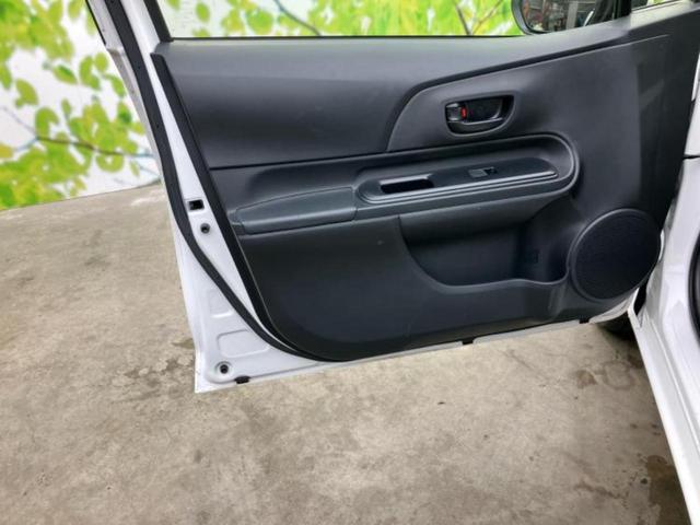 アクア Ｌ　保証書／社外　メモリーナビ／衝突安全装置／車線逸脱防止支援システム／ドライブレコーダー　前後／ＥＴＣ／ＡＢＳ／横滑り防止装置／アイドリングストップ／バックモニター／禁煙車／エアバッグ　運転席　ドラレコ（22枚目）