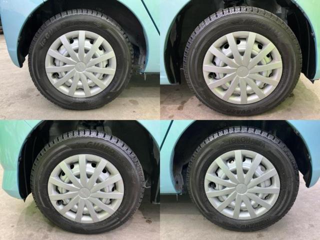 ミライース Ｌ　ＳＡ３　新品タイヤ／純正　ＳＤナビ／スマートアシスト（トヨタ・ダイハツ）／車線逸脱防止支援システム／ドライブレコーダー　社外／Ｂｌｕｅｔｏｏｔｈ接続／ＥＢＤ付ＡＢＳ／横滑り防止装置／アイドリングストップ（51枚目）