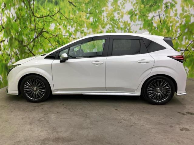 オーラ オーテックスポーツスペック　純正エアロ／ＢＯＳＥ／保証書／純正　９インチ　メモリーナビ／インテリジェントルームミラー／エマージェンシーブレーキ／シートヒーター　前席／アラウンドビューモニター／車線逸脱防止支援システム　革シート（2枚目）