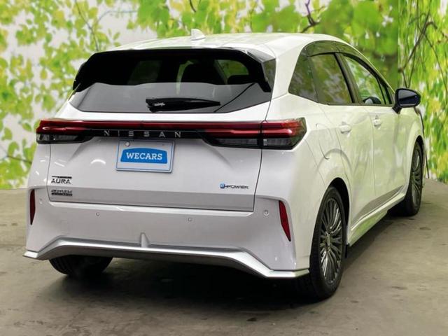 オーラ オーテックスポーツスペック　純正エアロ／ＢＯＳＥ／保証書／純正　９インチ　メモリーナビ／インテリジェントルームミラー／エマージェンシーブレーキ／シートヒーター　前席／アラウンドビューモニター／車線逸脱防止支援システム　革シート（3枚目）