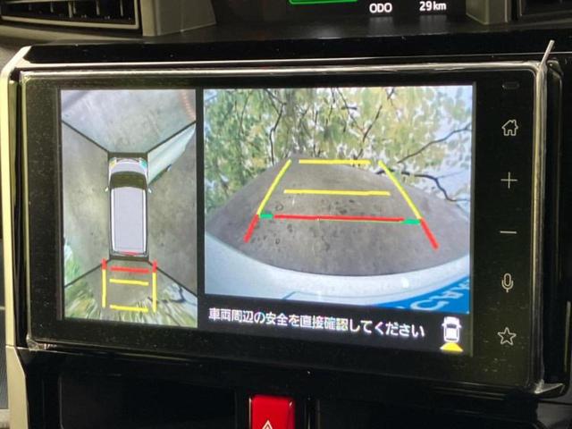 ルーミー カスタムＧ－Ｔ　保証書／ディスプレイオーディオ９インチ／スマートアシスト（トヨタ・ダイハツ）／両側電動スライドドア／シートヒーター　前席／パノラミックビューモニター／車線逸脱防止支援システム／登録済未使用車　ターボ（10枚目）