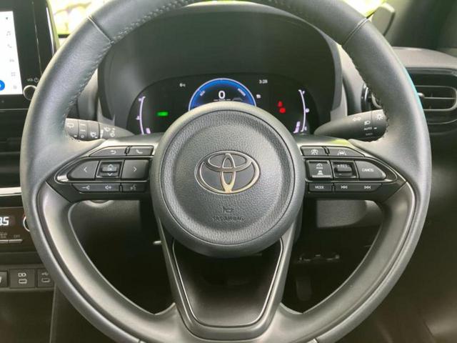 ヤリスクロス ハイブリッドＺアドベンチャー　保証書／ディスプレイオーディオ＋ナビ８インチ／トヨタセーフティセンス／シートヒーター　前席／パノラミックビューモニター／車線逸脱防止支援システム／ドライブレコーダー　前後　衝突被害軽減システム（15枚目）