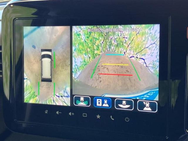 スペーシアギア ハイブリッドＸＺ　保証書／純正　９インチ　ナビ／セーフティサポート（スズキ）／両側電動スライドドア／シートヒーター／全方位モニター／車線逸脱防止支援システム／登録済未使用車／ヘッドランプ　ＬＥＤ／ＥＢＤ付ＡＢＳ　禁煙車（11枚目）