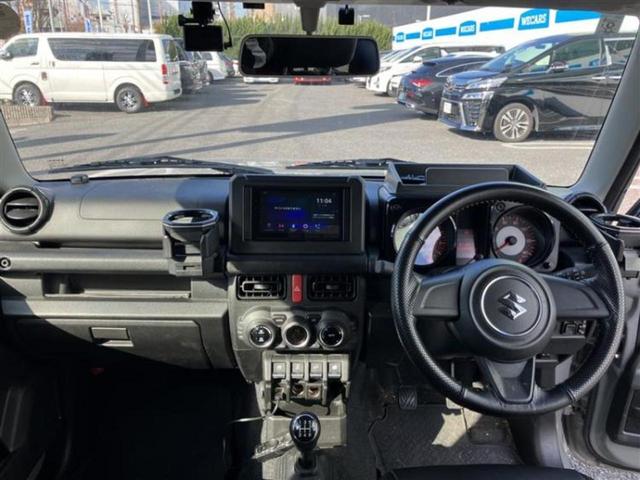 ジムニー ４ＷＤ　ＸＬ　ディスプレイオーディオ／シートヒーター　前席／ヘッドランプ　ＨＩＤ／ＵＳＢジャック／Ｂｌｕｅｔｏｏｔｈ接続／ＥＴＣ／ＡＢＳ／横滑り防止装置／ターボ／エアバッグ　運転席／エアバッグ　助手席　４ＷＤ（4枚目）