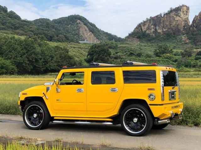 ハマーＨ２ タイプＧ　三井物産正規Ｄ車　２００５モデル後期　リアバネサス　２００４年１２月登録　４本出しマフラー　２４ＡＷ　エボニーブラックレザー　ＨＩＤ　ストラーダフルセグＳＤナビ＆Ｂカメラ　各部マッチペイント　ＥＴＣ　整備記録（Ｈ１９．２１．２６．２８．３０．Ｒ２．３）（26枚目）