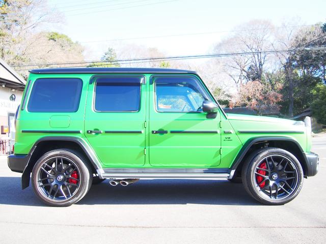 Gクラス G63 マグノヒーローエディション 限定50台特別仕様車1オーナーAMGナイトパッケージマグノAMGナイトパッケージII22AWマグナイトブラックアクセントGマヌファクトゥーアプログラム+カーボンコンビステアリングナビTV360度カメラ(9枚目)