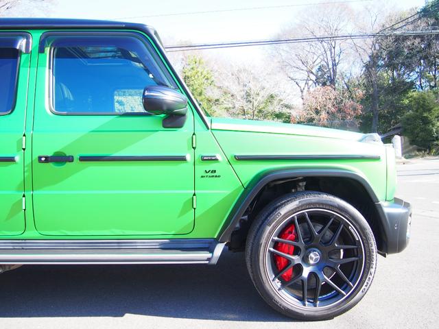 Gクラス G63 マグノヒーローエディション 限定50台特別仕様車1オーナーAMGナイトパッケージマグノAMGナイトパッケージII22AWマグナイトブラックアクセントGマヌファクトゥーアプログラム+カーボンコンビステアリングナビTV360度カメラ(13枚目)