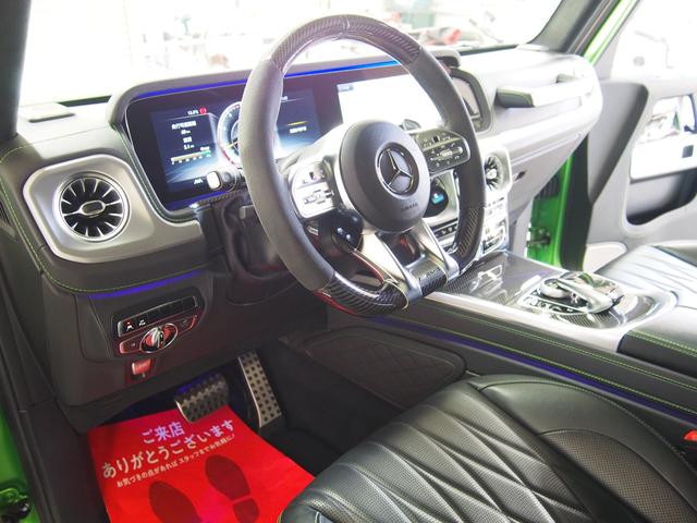 Gクラス G63 マグノヒーローエディション 限定50台特別仕様車1オーナーAMGナイトパッケージマグノAMGナイトパッケージII22AWマグナイトブラックアクセントGマヌファクトゥーアプログラム+カーボンコンビステアリングナビTV360度カメラ(49枚目)
