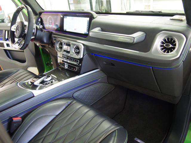 Gクラス G63 マグノヒーローエディション 限定50台特別仕様車1オーナーAMGナイトパッケージマグノAMGナイトパッケージII22AWマグナイトブラックアクセントGマヌファクトゥーアプログラム+カーボンコンビステアリングナビTV360度カメラ(50枚目)