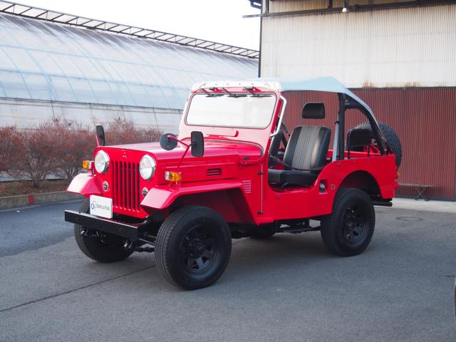 ジープ キャンバストップ　オリジナルノーマルＪ５５ディーゼルターボ幌＆サントップ全塗装済４ナンバーＮＯｘＰＭ不適合４ＤＲ５切替式４ＷＤ禁煙車４ＭＴフリーハブ２．７Ｌ下廻り防錆済走行１．４万キロ最終年式車取扱説明書保証書記録簿（35枚目）