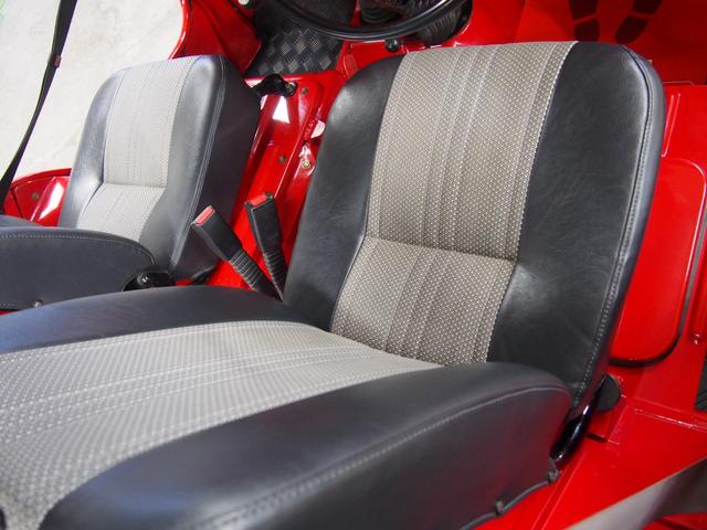 ジープ キャンバストップ　オリジナルノーマルＪ５５ディーゼルターボ幌＆サントップ全塗装済４ナンバーＮＯｘＰＭ不適合４ＤＲ５切替式４ＷＤ禁煙車４ＭＴフリーハブ２．７Ｌ下廻り防錆済走行１．４万キロ最終年式車取扱説明書保証書記録簿（52枚目）