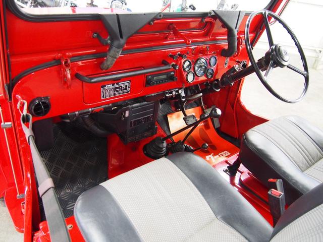 ジープ キャンバストップ　オリジナルノーマルＪ５５ディーゼルターボ幌＆サントップ全塗装済４ナンバーＮＯｘＰＭ不適合４ＤＲ５切替式４ＷＤ禁煙車４ＭＴフリーハブ２．７Ｌ下廻り防錆済走行１．４万キロ最終年式車取扱説明書保証書記録簿（59枚目）