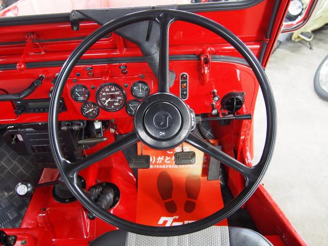 ジープ キャンバストップ　オリジナルノーマルＪ５５ディーゼルターボ幌＆サントップ全塗装済４ナンバーＮＯｘＰＭ不適合４ＤＲ５切替式４ＷＤ禁煙車４ＭＴフリーハブ２．７Ｌ下廻り防錆済走行１．４万キロ最終年式車取扱説明書保証書記録簿（61枚目）