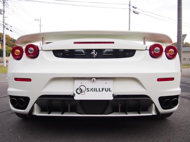 Ｆ４３０スパイダー Ｆ１　ＨＡＭＡＮＮフルエアロＷＯＲＫ２０ＡＷ車高調Ｊ－ＷＯＬＦ可変マフラーイノテックエキマニＣＯＲＮＥＳ正規ディーラー車スクーデリアカーボンミラーロッソレザー＆幌＆キャリパーナビＢカメラカーボンインテリア（7枚目）